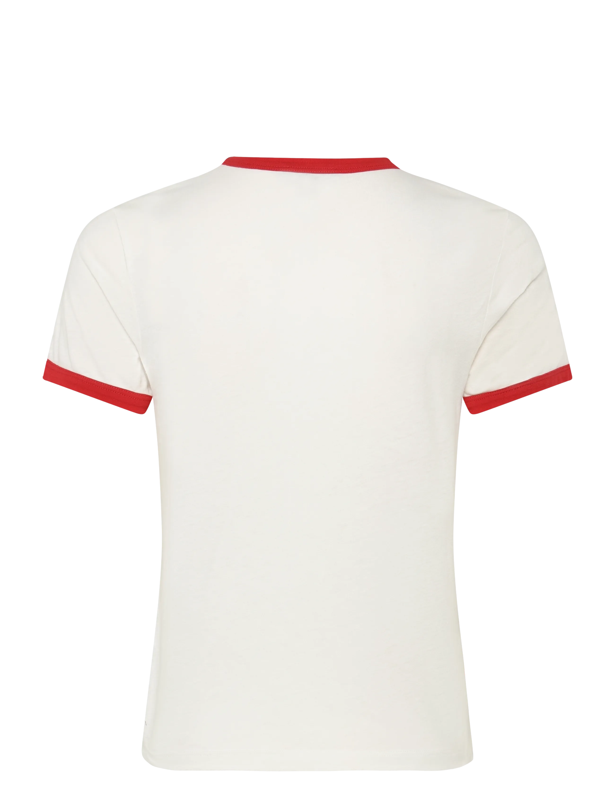 Marc Jacobs - MARC LOGO RINGER FEMME TEE - white multi - 1