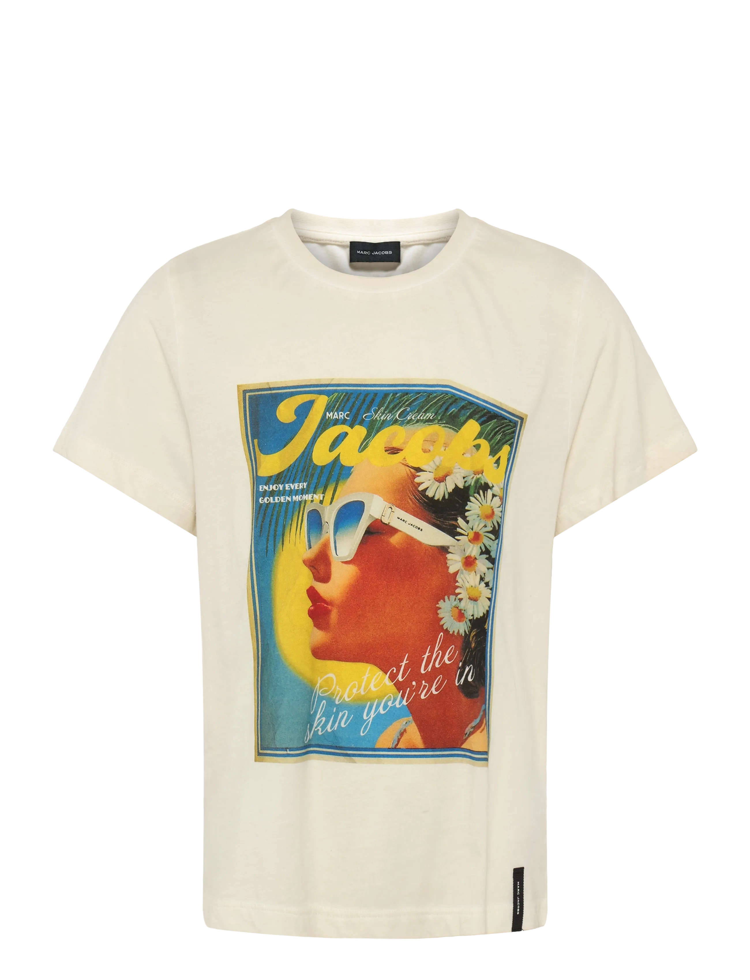 Marc Jacobs - SUN POSTER FEMME TEE - white multi - 1