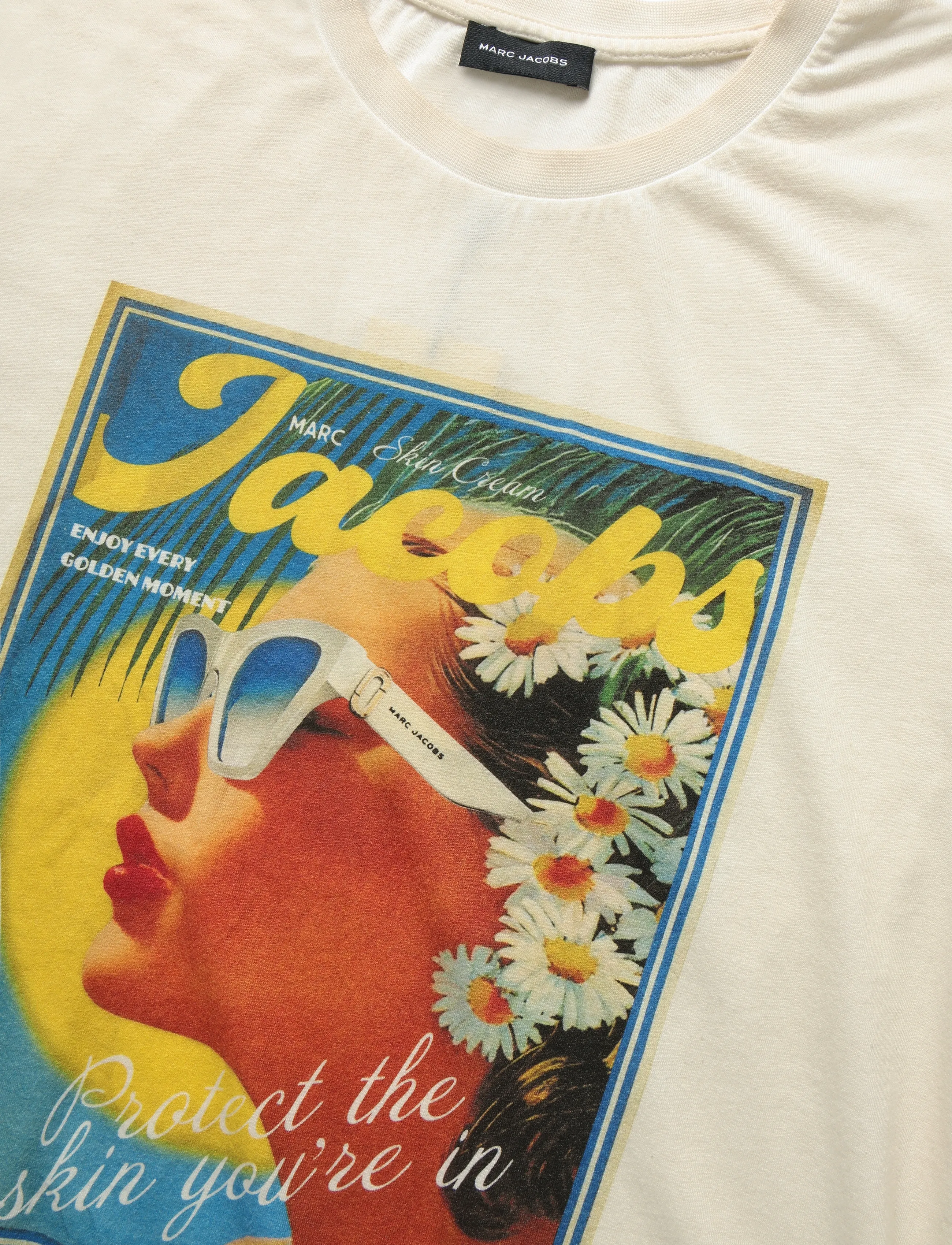 Marc Jacobs - SUN POSTER FEMME TEE - white multi - 5