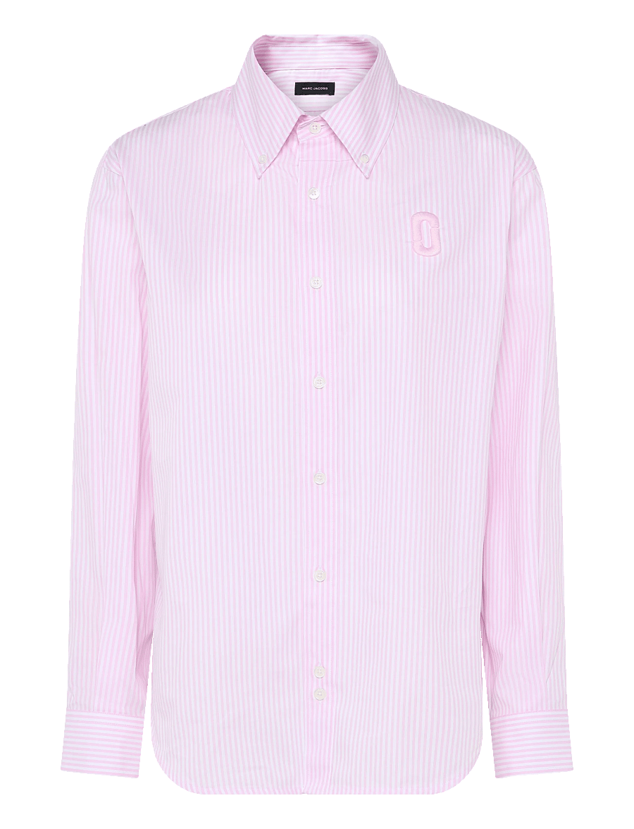 Marc Jacobs - POP J MARC POPLIN SHIRT - langärmlige hemden - ribbon pink multi - 1