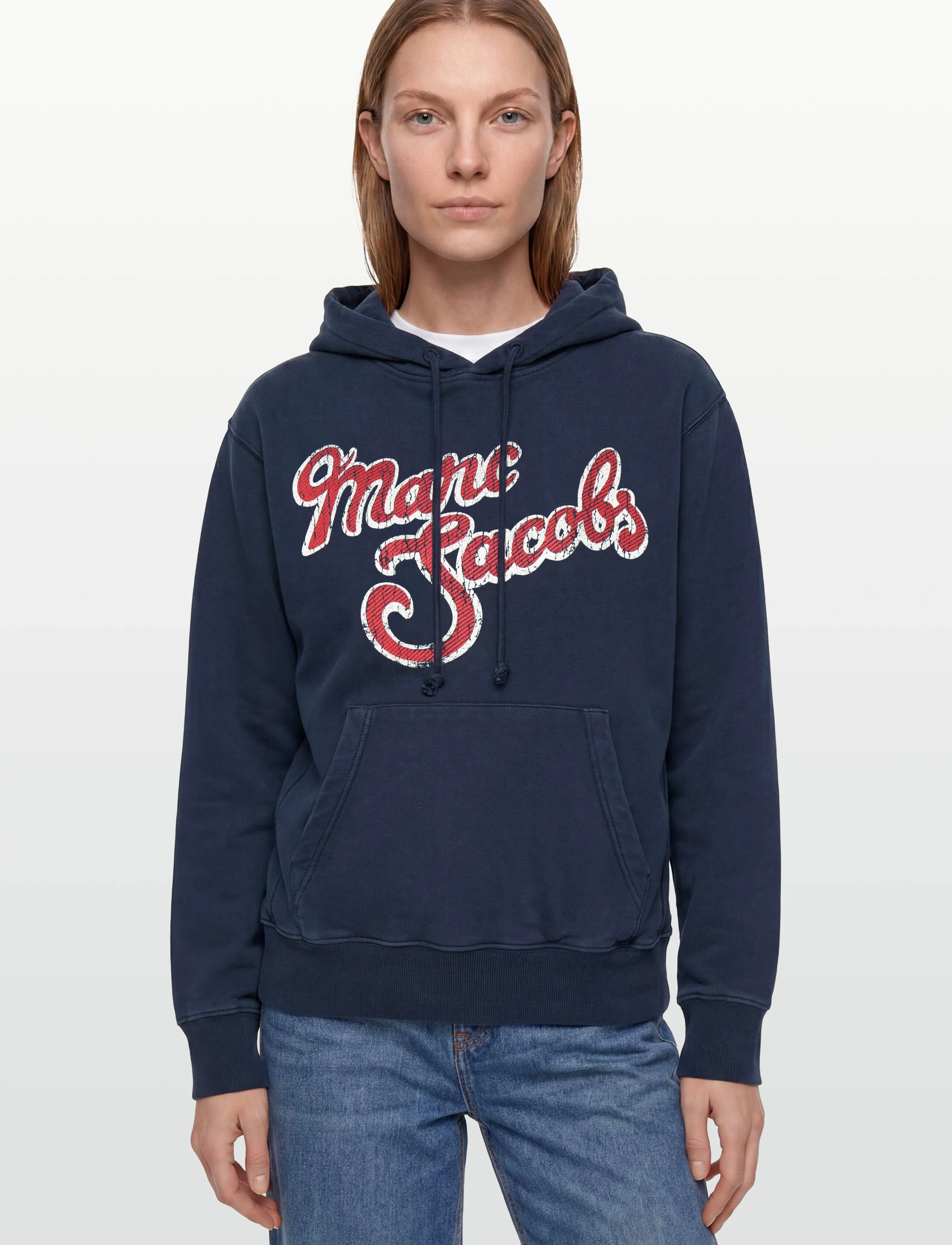 Marc Jacobs - MARC LOGO HOODIE - kapuzenpullover - navy multi - 3