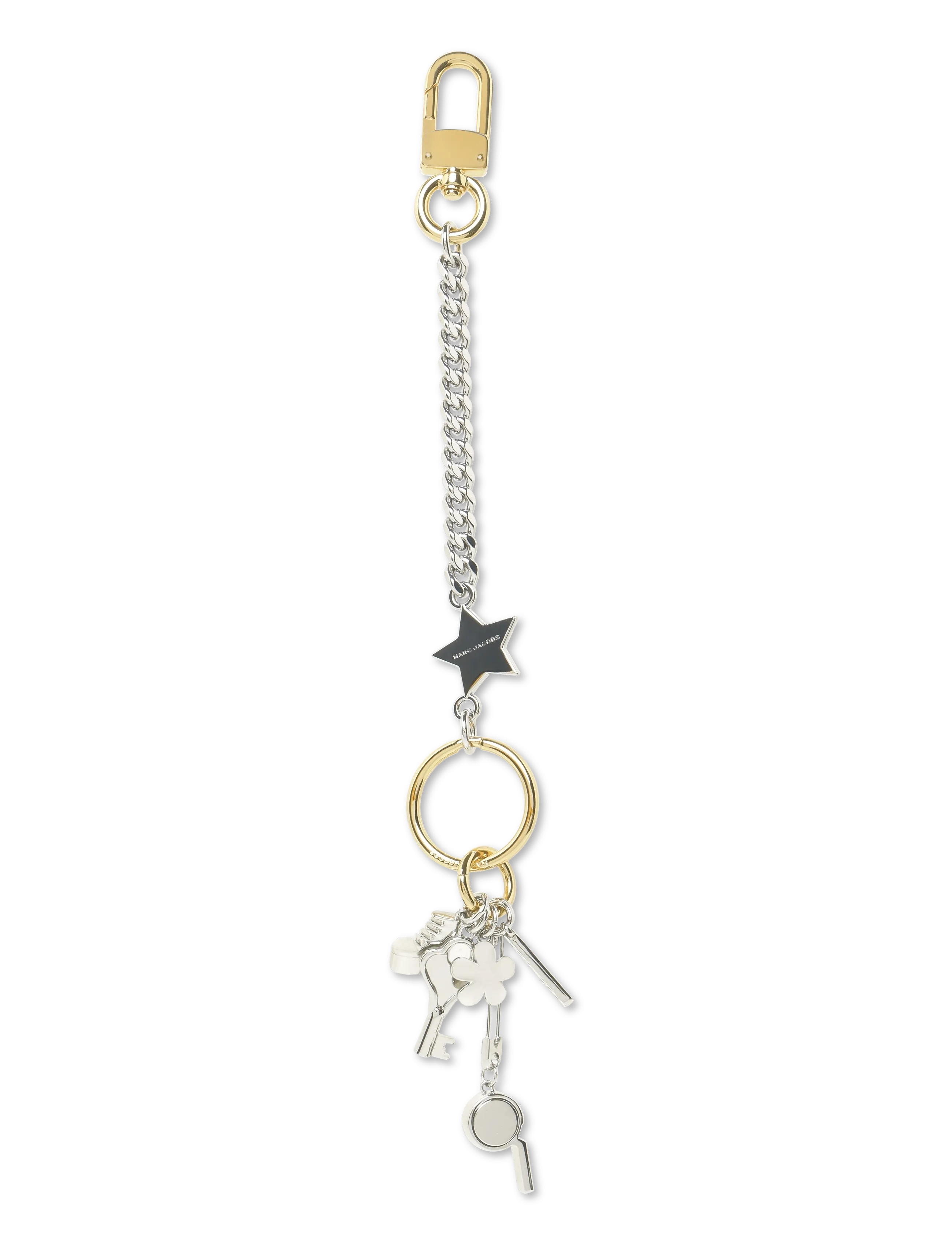 Marc Jacobs The Cluster Charm, One Size, Accessories, Silber - Key Rings & Bag Charms, Frauen