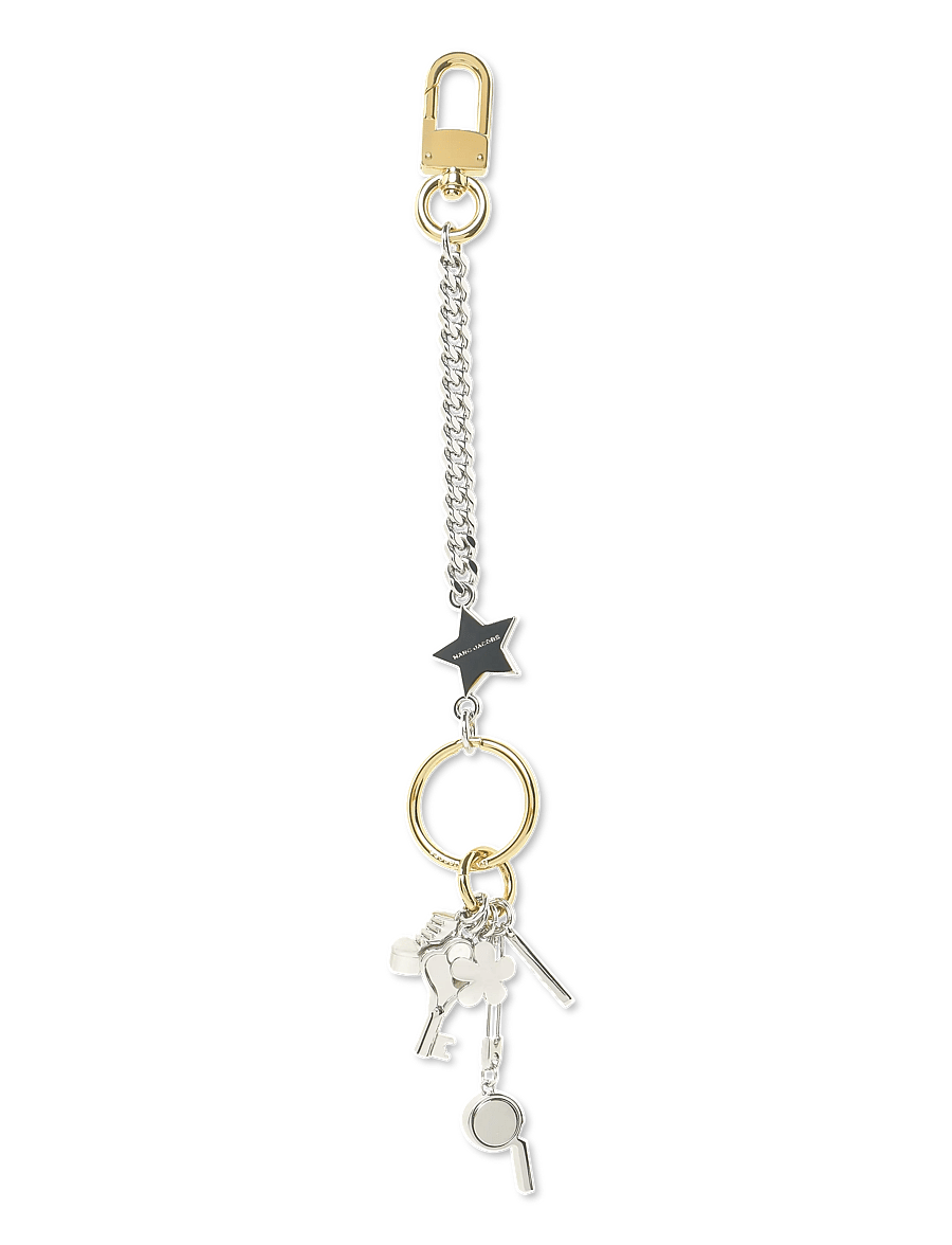 Marc Jacobs - THE CLUSTER CHARM - võtmehoidjad ja kotikaunistus - nickel - 0