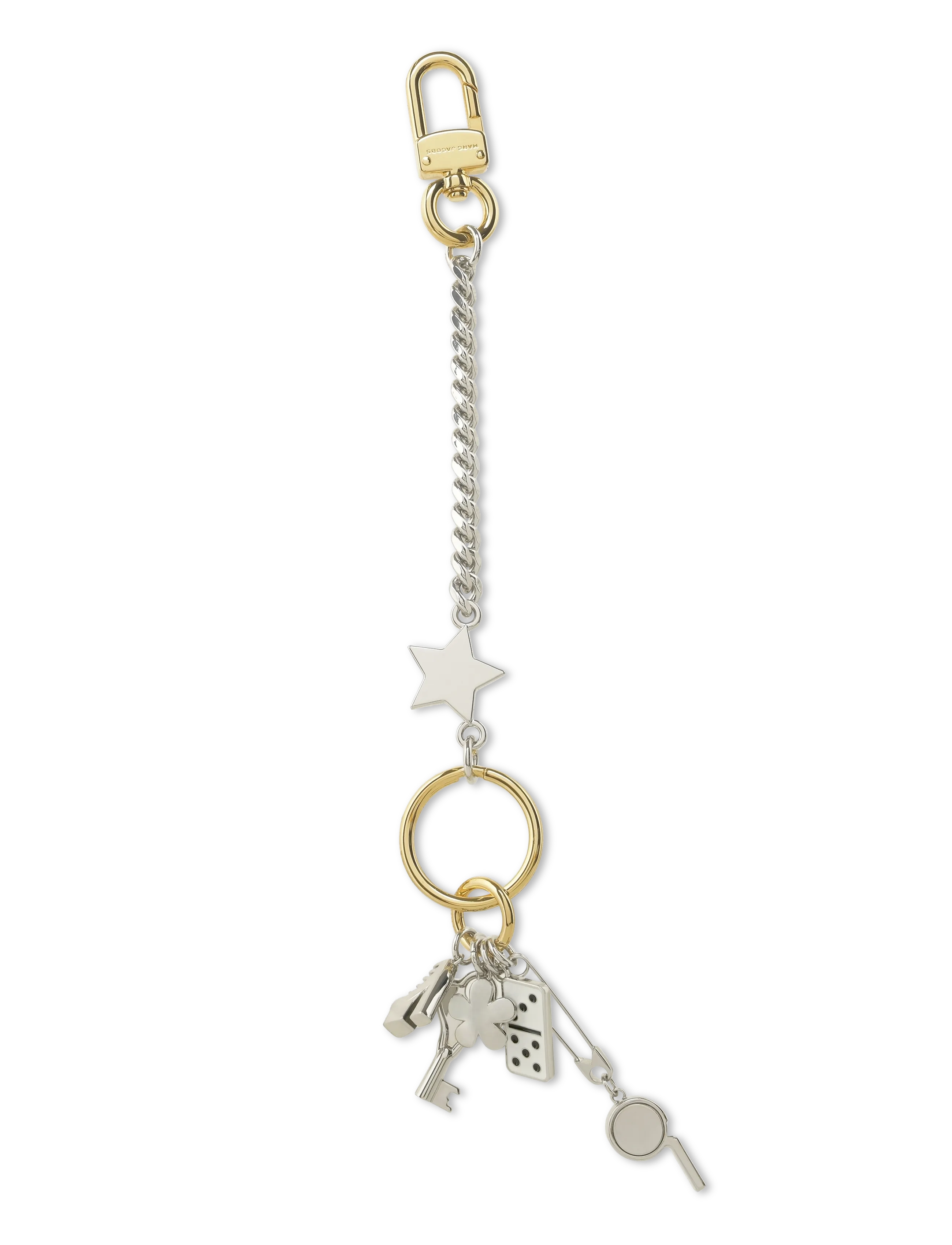 Marc Jacobs - THE CLUSTER CHARM - võtmehoidjad ja kotikaunistus - nickel - 1