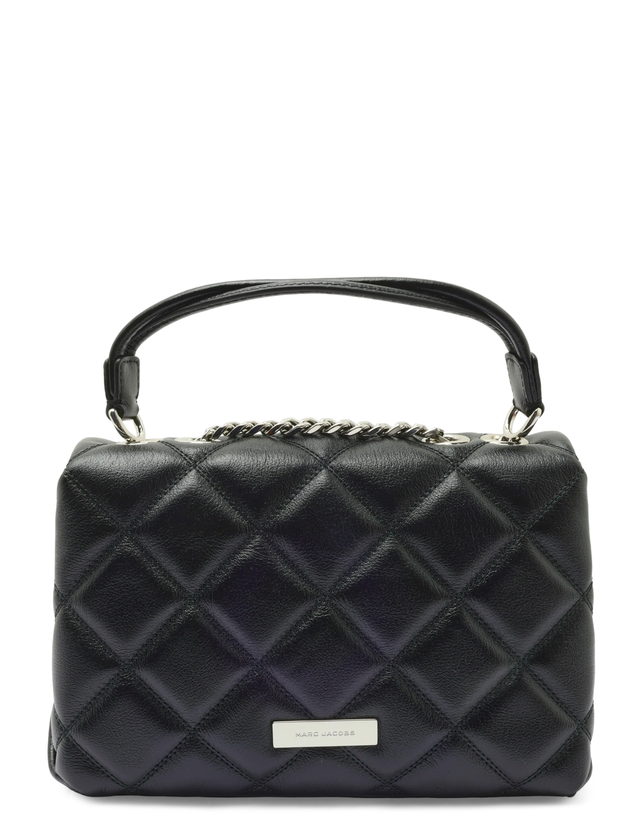Marc Jacobs - THE SLIM DUAL CHAIN SHOULDER - handtaschen - black - 1