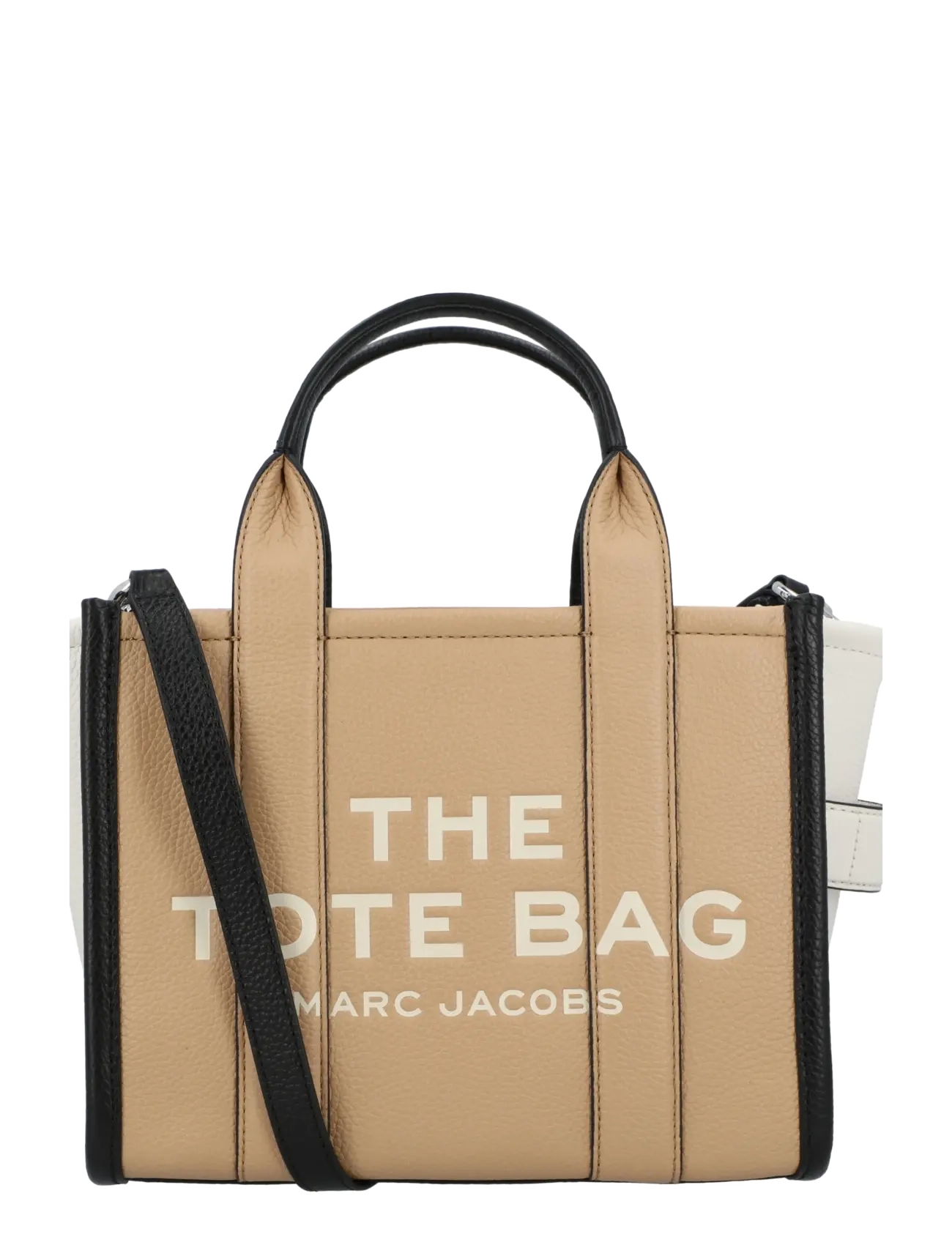 Marc Jacobs The Color Block Small Tote, One Size, Bags, Beige - Top Handle Frauen