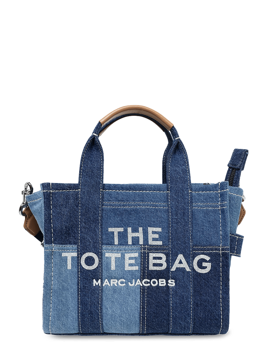 Marc Jacobs - THE SMALL TOTE - tote bags - blue denim - 0