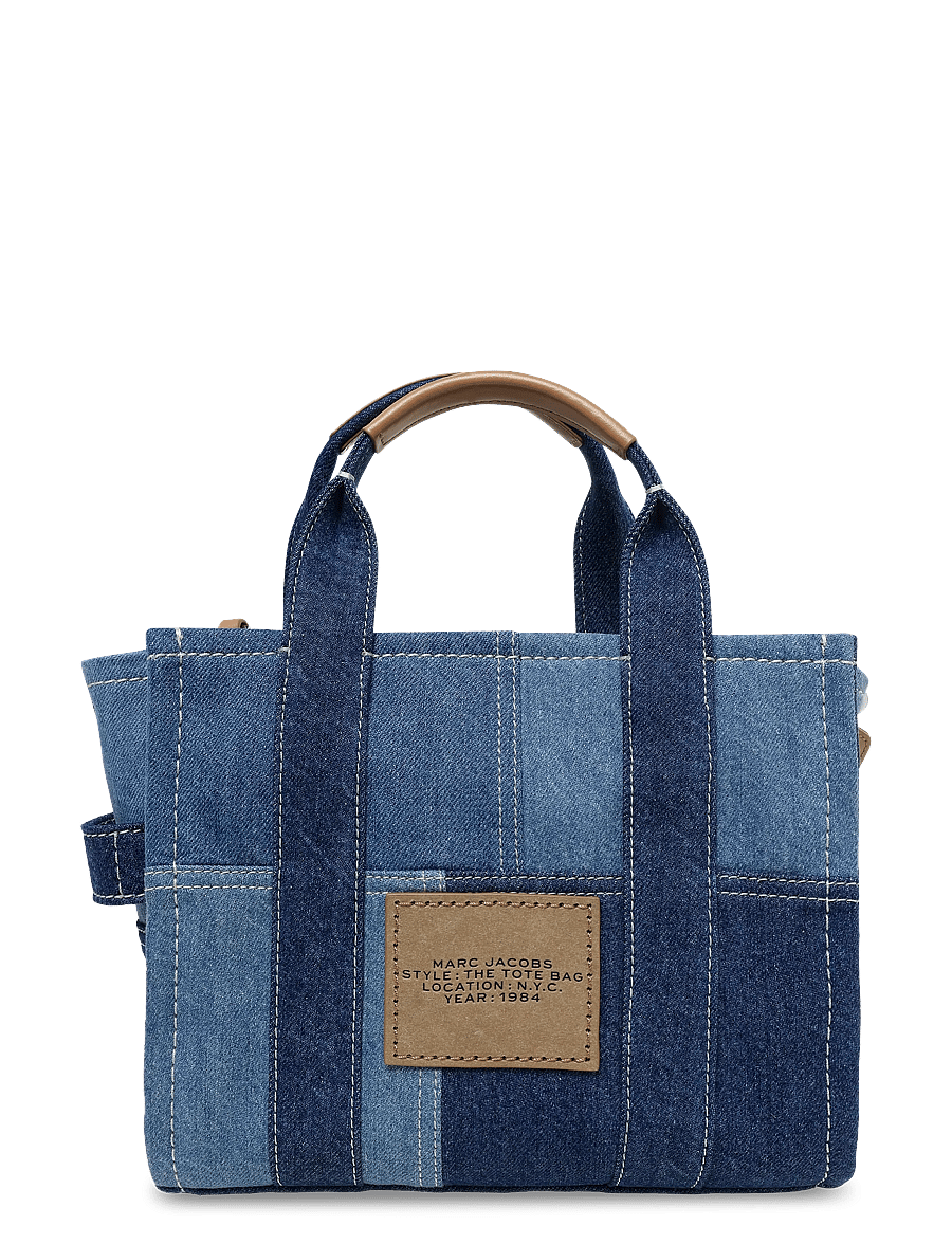 Marc Jacobs - THE SMALL TOTE - tote bags - blue denim - 1