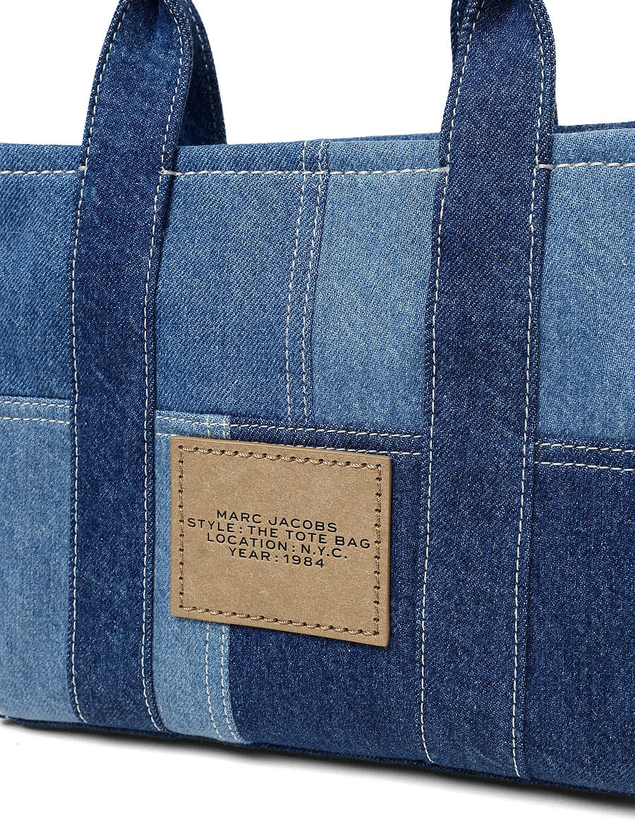 Marc Jacobs - THE SMALL TOTE - tote bags - blue denim - 2