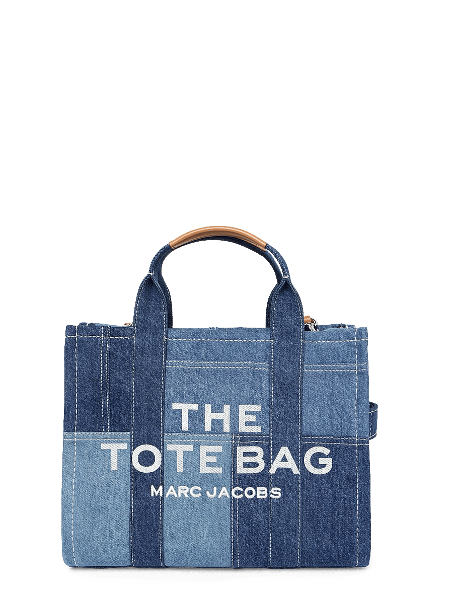 Marc Jacobs - THE MEDIUM TOTE - tote bags - blue denim - 0