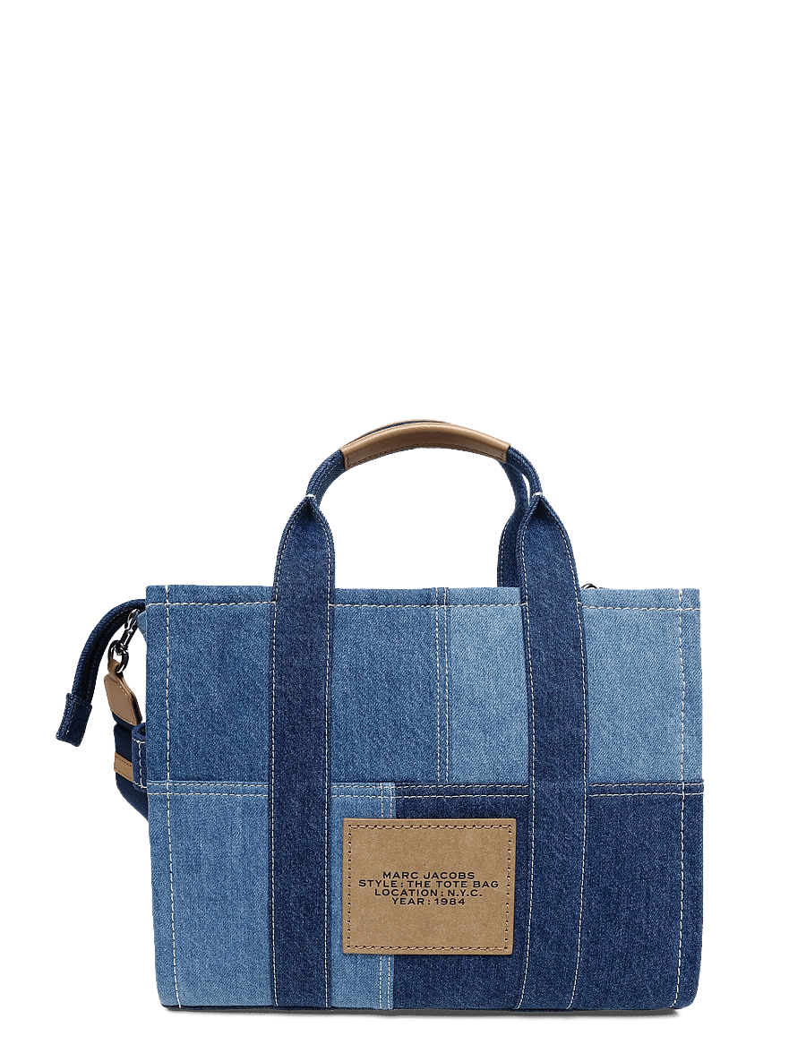 Marc Jacobs - THE MEDIUM TOTE - tote bags - blue denim - 1