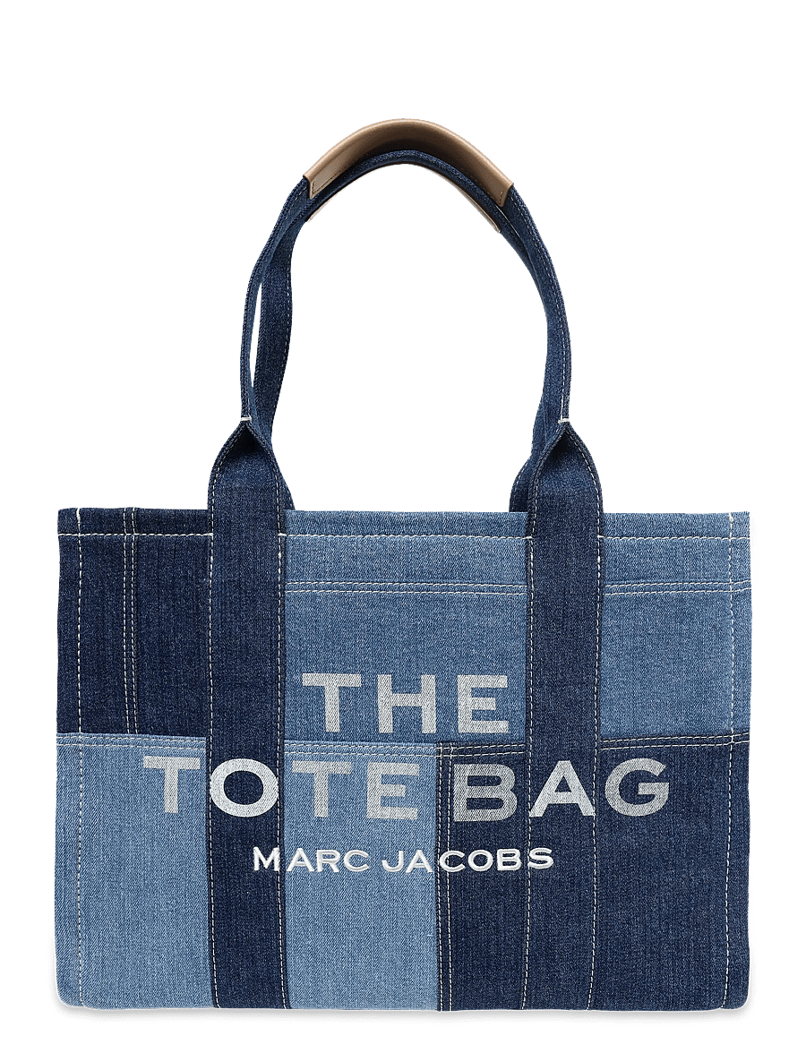 Marc Jacobs - THE LARGE TOTE - tote bags - blue denim - 0