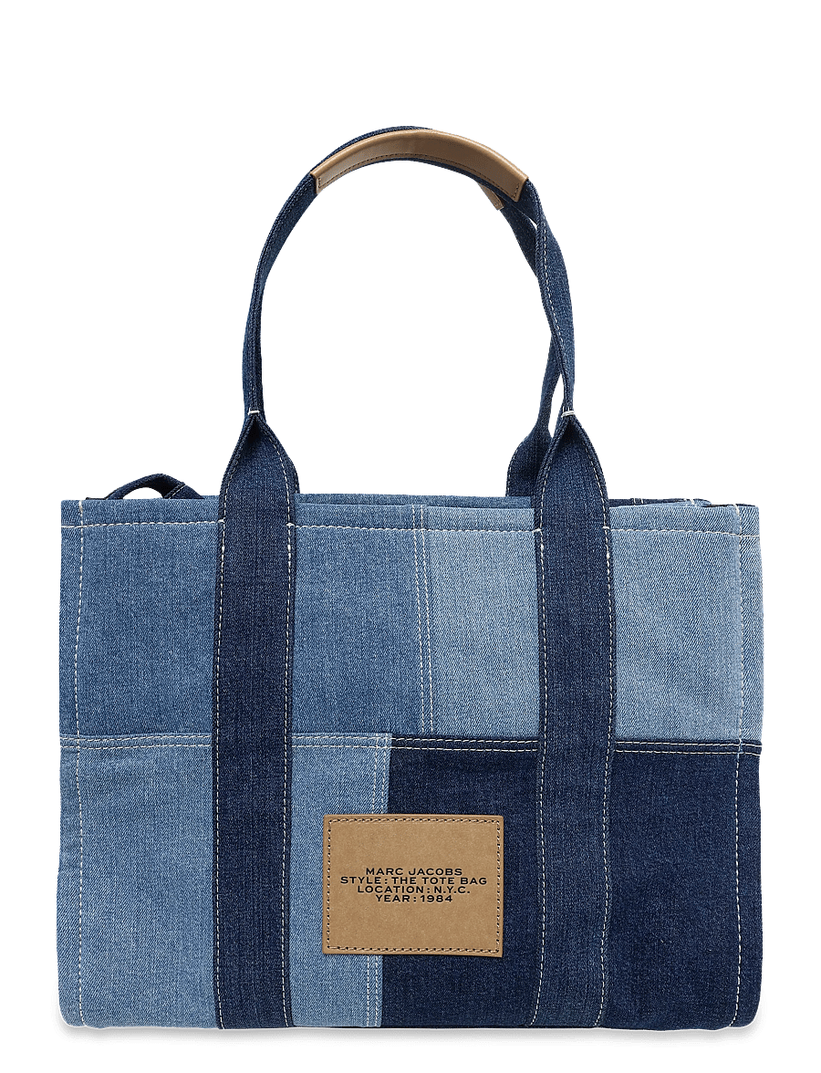 Marc Jacobs - THE LARGE TOTE - tote bags - blue denim - 1