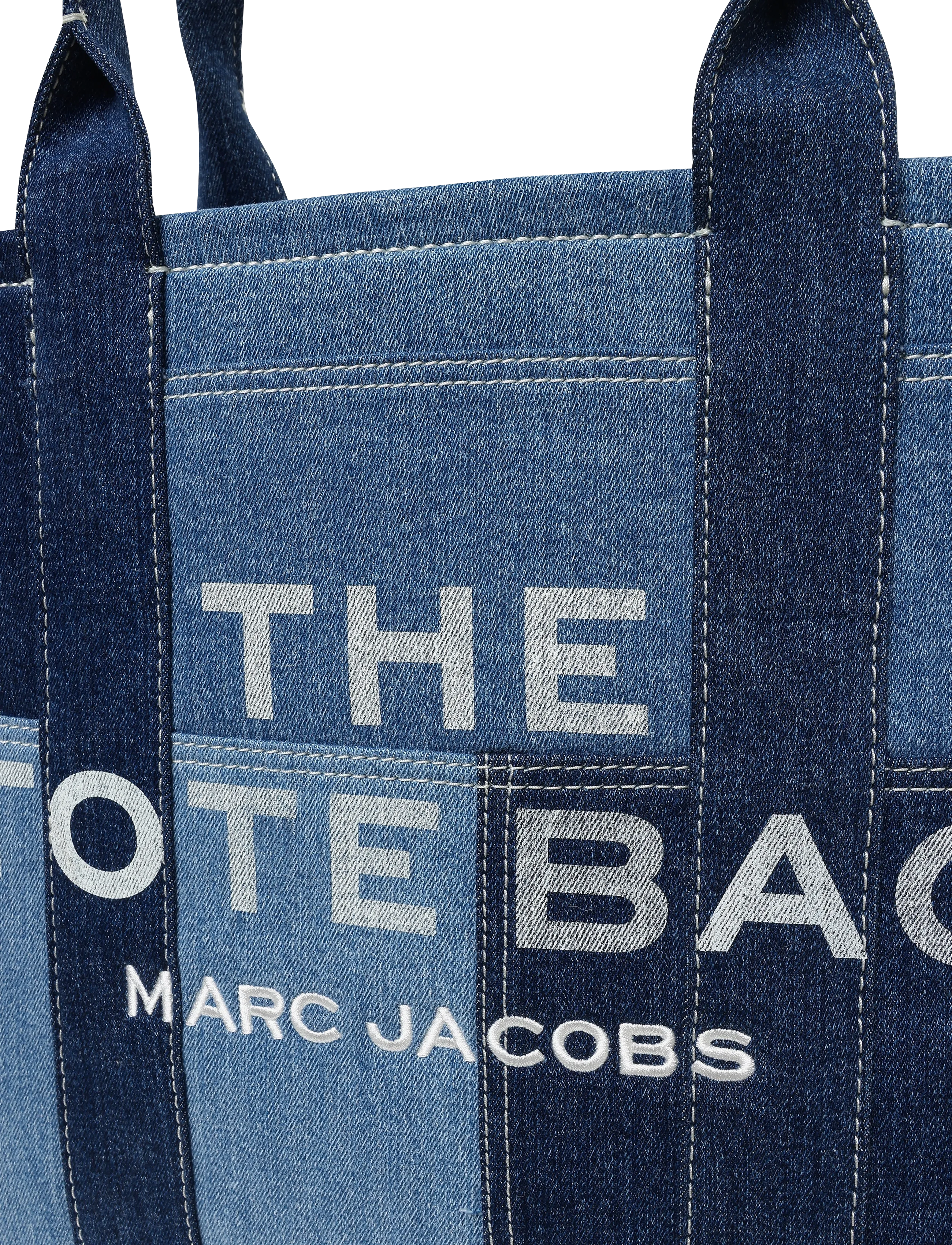 Marc Jacobs - THE LARGE TOTE - tote bags - blue denim - 2
