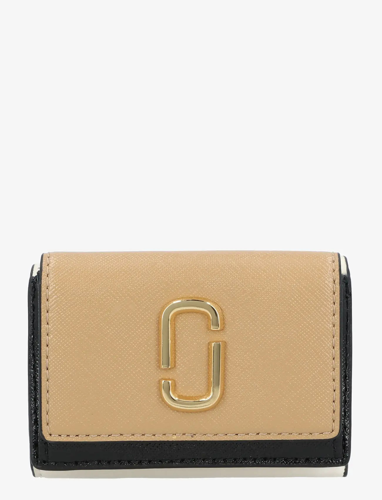 Marc Jacobs - The Utility Snapshot Mini Compact Wallet - punge - brown - 0
