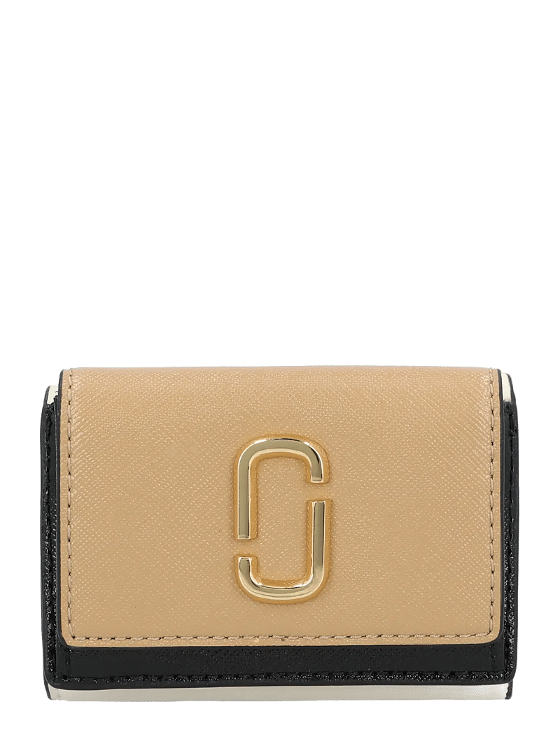 Marc Jacobs - The Utility Snapshot Mini Compact Wallet - punge - brown - 0