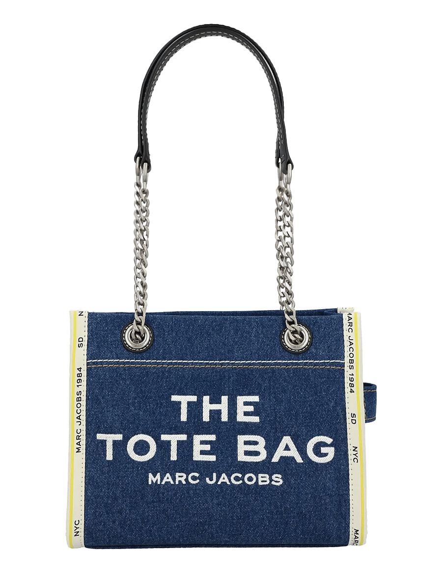 Marc Jacobs - The Demin Chain - tote bags - blue - 0