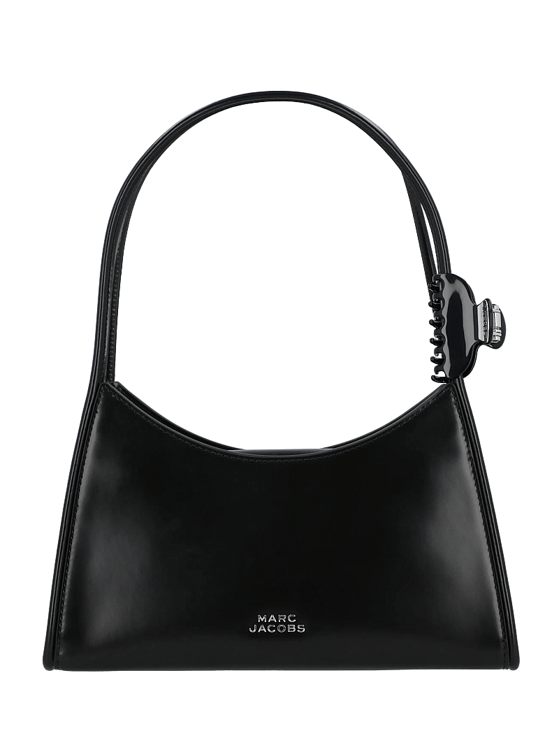 Marc Jacobs - The Glam Claw Clip Shoulder Bag - skuldertasker - black - 0