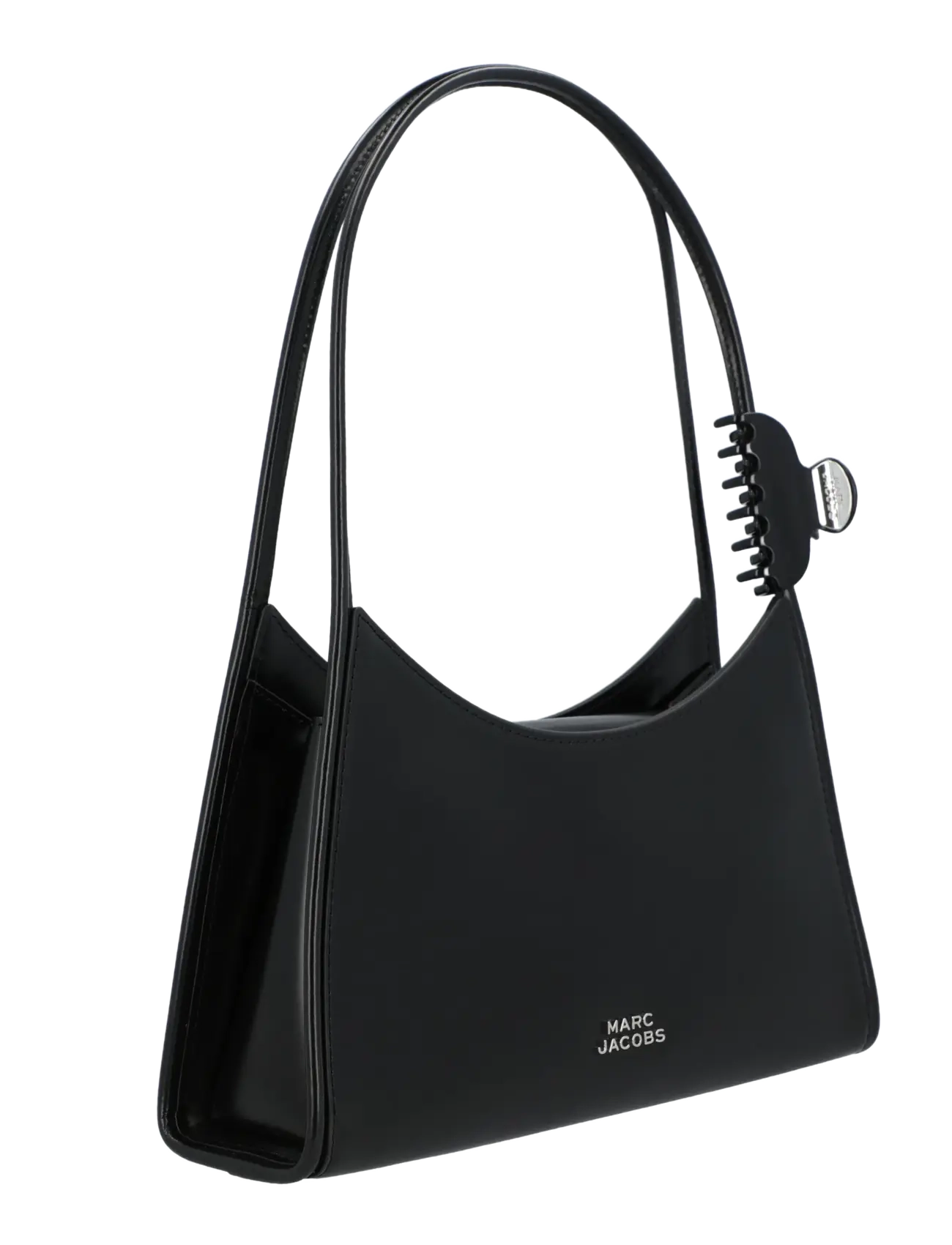 Marc Jacobs - The Glam Claw Clip Shoulder Bag - axelremsväskor - black - 2
