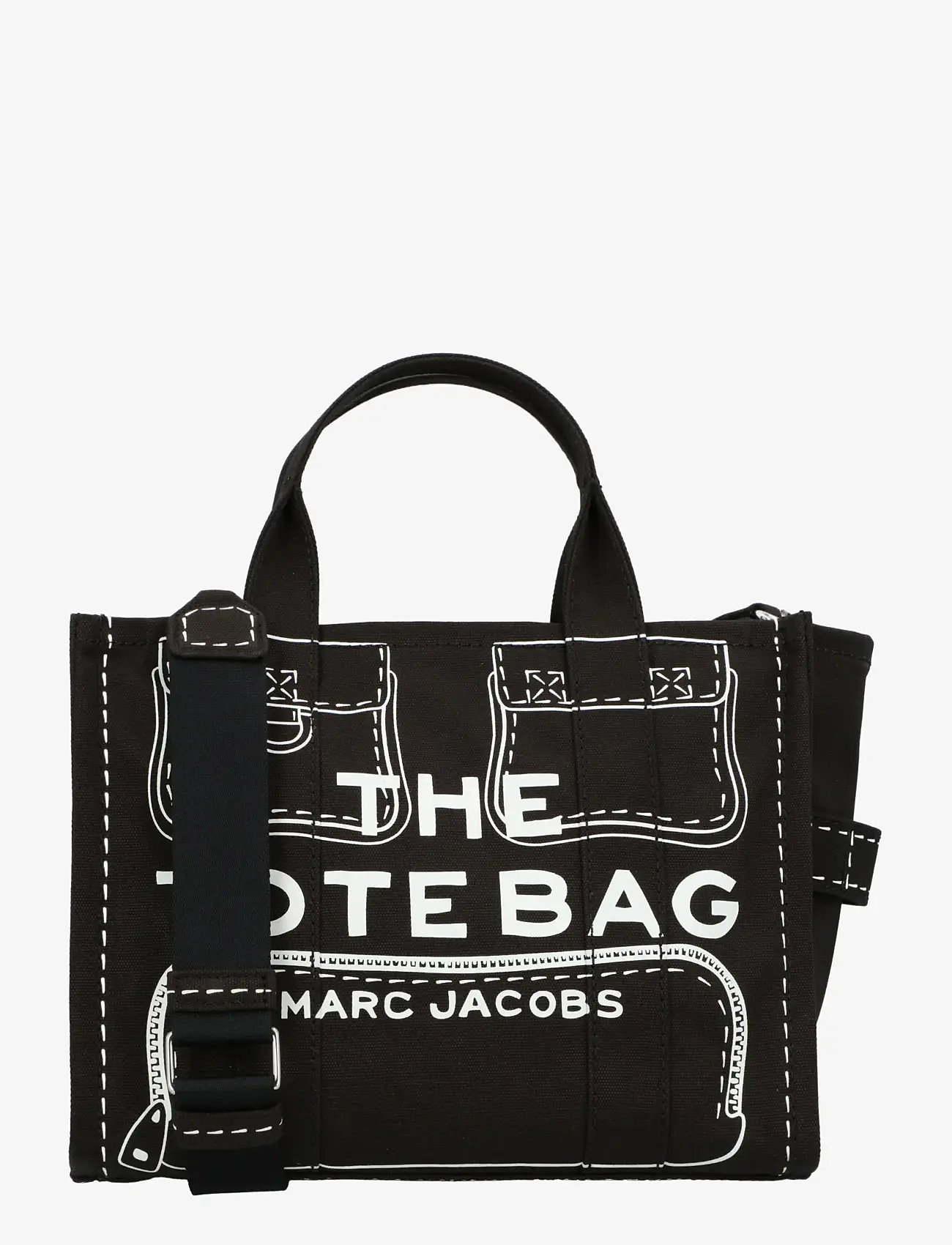 Marc Jacobs - The Trompe L'Oeil Medium Tote - tote bags - black - 0