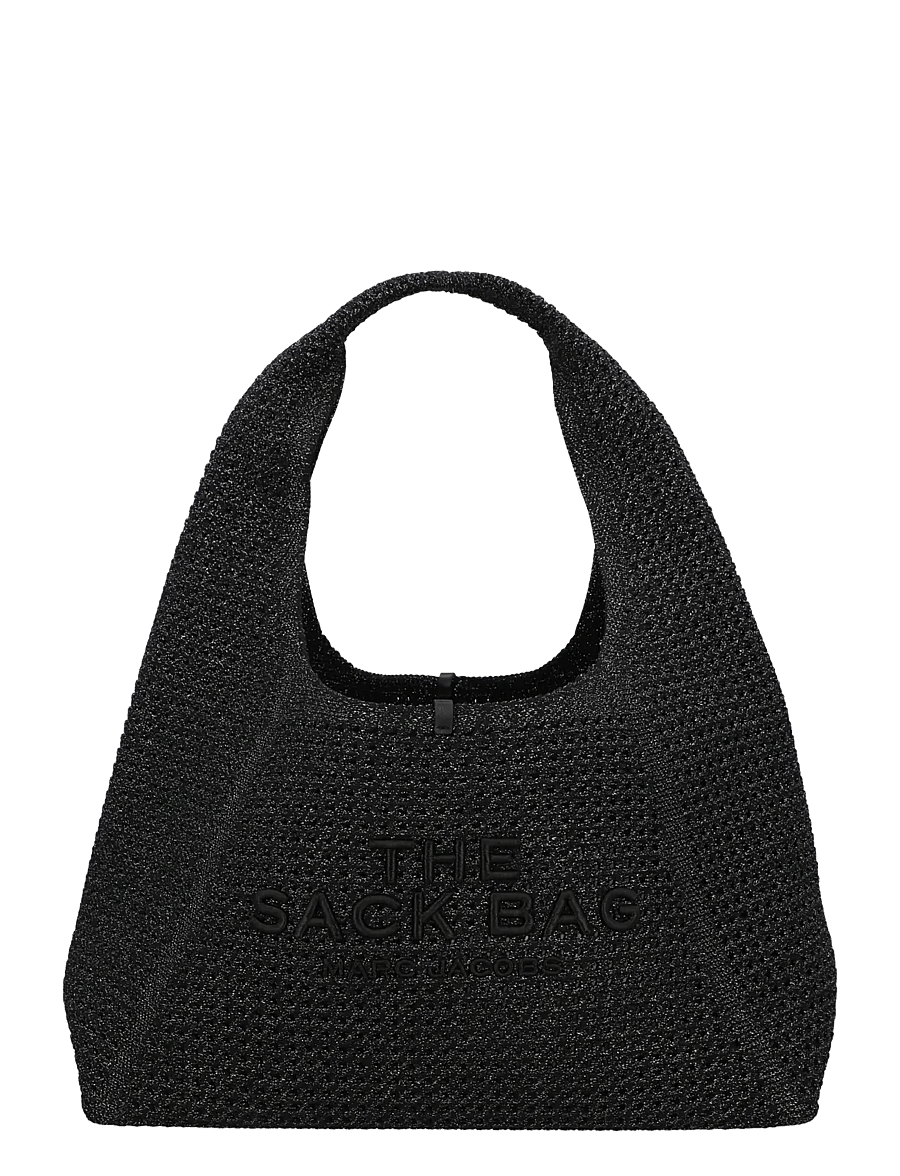 Marc Jacobs - The Crochet Sack Bag - shoulder bags - black - 0