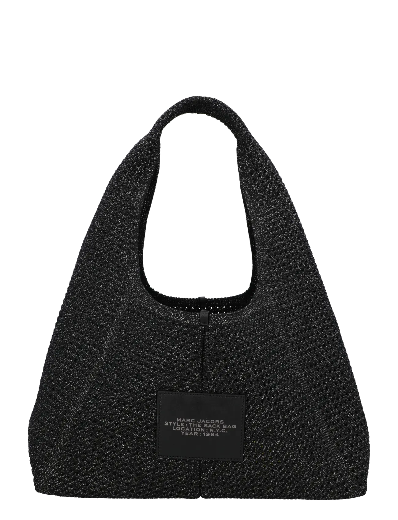 Marc Jacobs - The Crochet Sack Bag - shoulder bags - black - 1