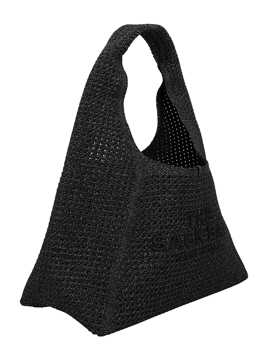 Marc Jacobs - The Crochet Sack Bag - shoulder bags - black - 2