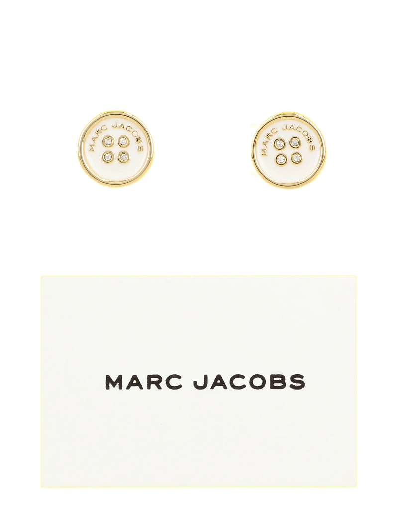 Marc Jacobs - The Button Stud Earrings - studs örhängen - gold - 1