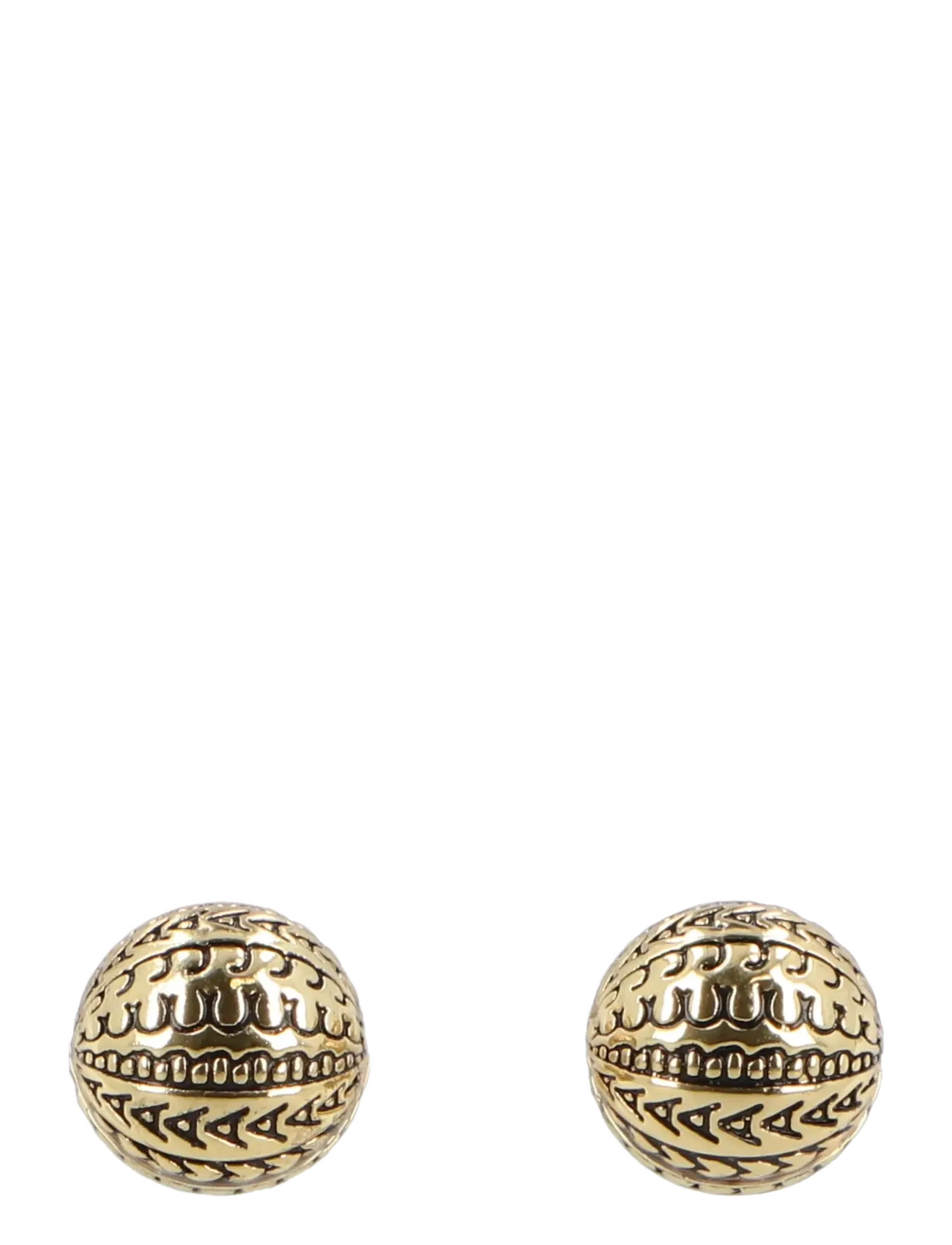 Marc Jacobs The Monogram Stud Earrings, One Size, Gold, Øreringe > Ørestikker, Dame