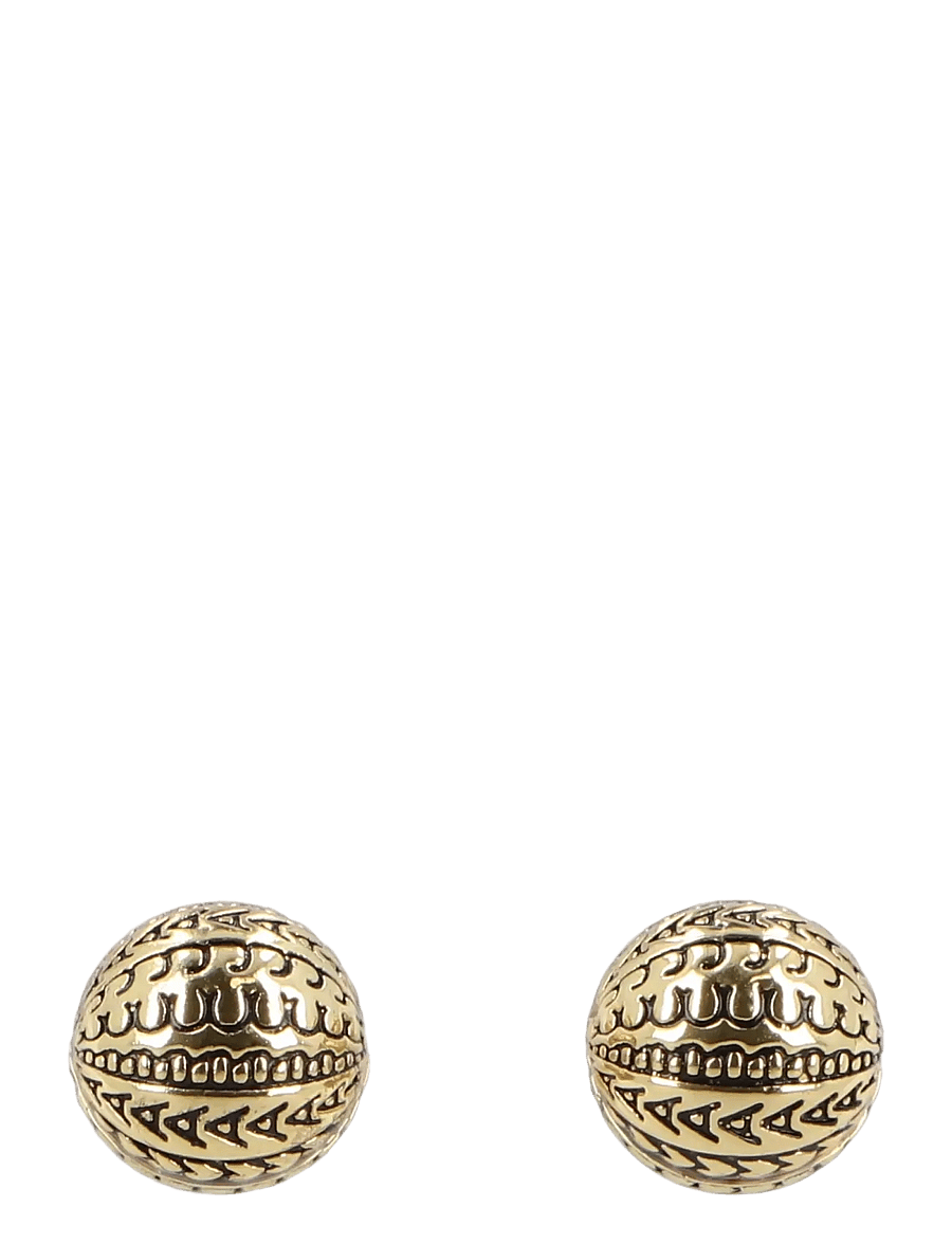 Marc Jacobs - The Monogram stud Earrings - goujons - gold - 0