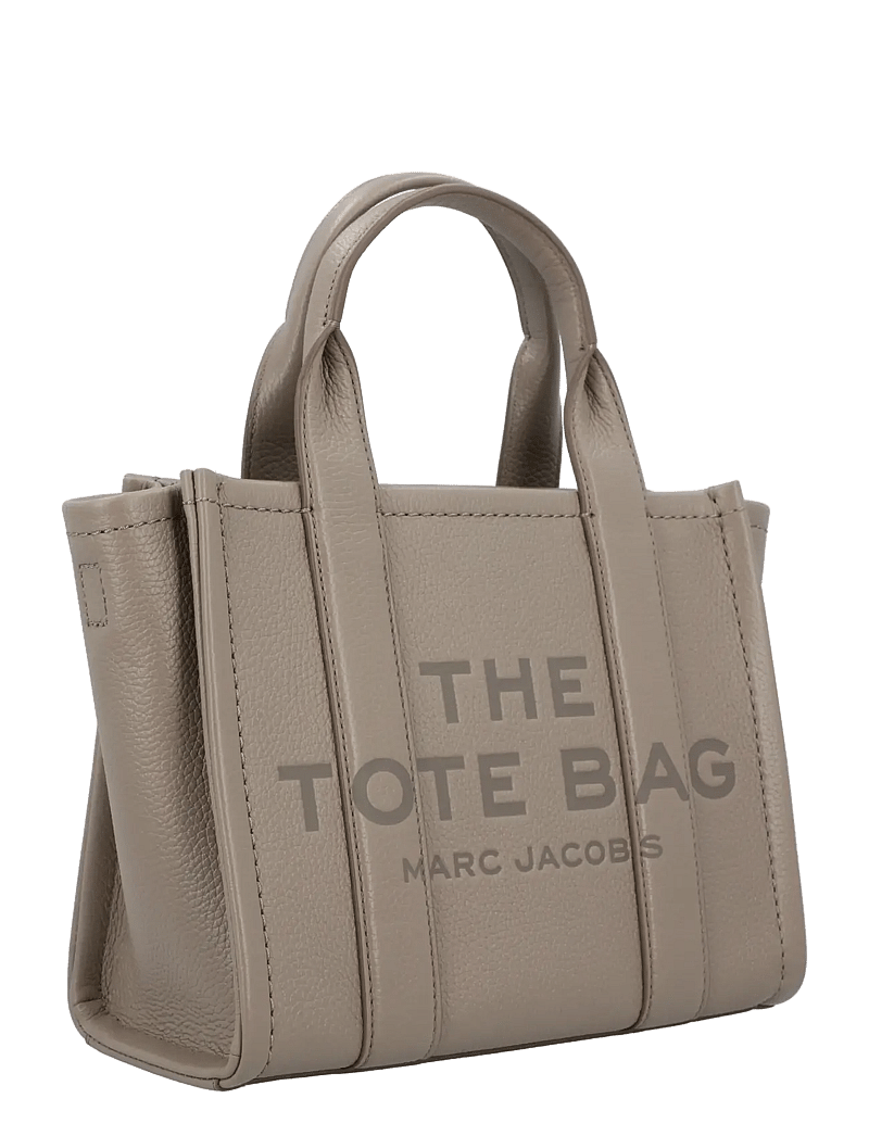 Marc Jacobs - The Leather Small Tote Bag - tote bags - grey - 1