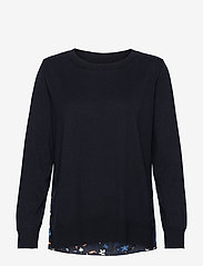 Marc O'Polo - PULLOVER LONG SLEEVE - jumpers - multi/night sky - 0