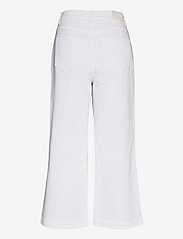 Marc O'Polo - DENIM TROUSERS - wide leg jeans - white denim wash - 1