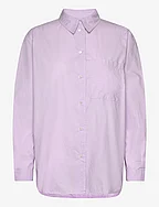SHIRTS/BLOUSES LONG SLEEVE - FADED LILAC