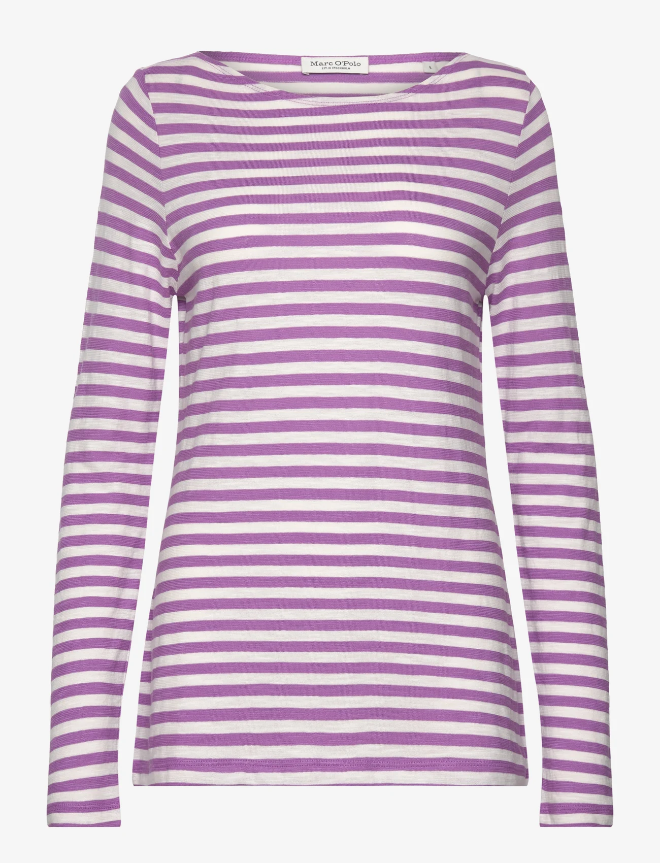 Marc O'Polo - T-SHIRTS LONG SLEEVE - langermede topper - multi/ wild lilac - 0
