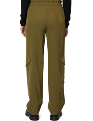Marc O'Polo - WOVEN PANTS - straight leg trousers - forest floor - 2