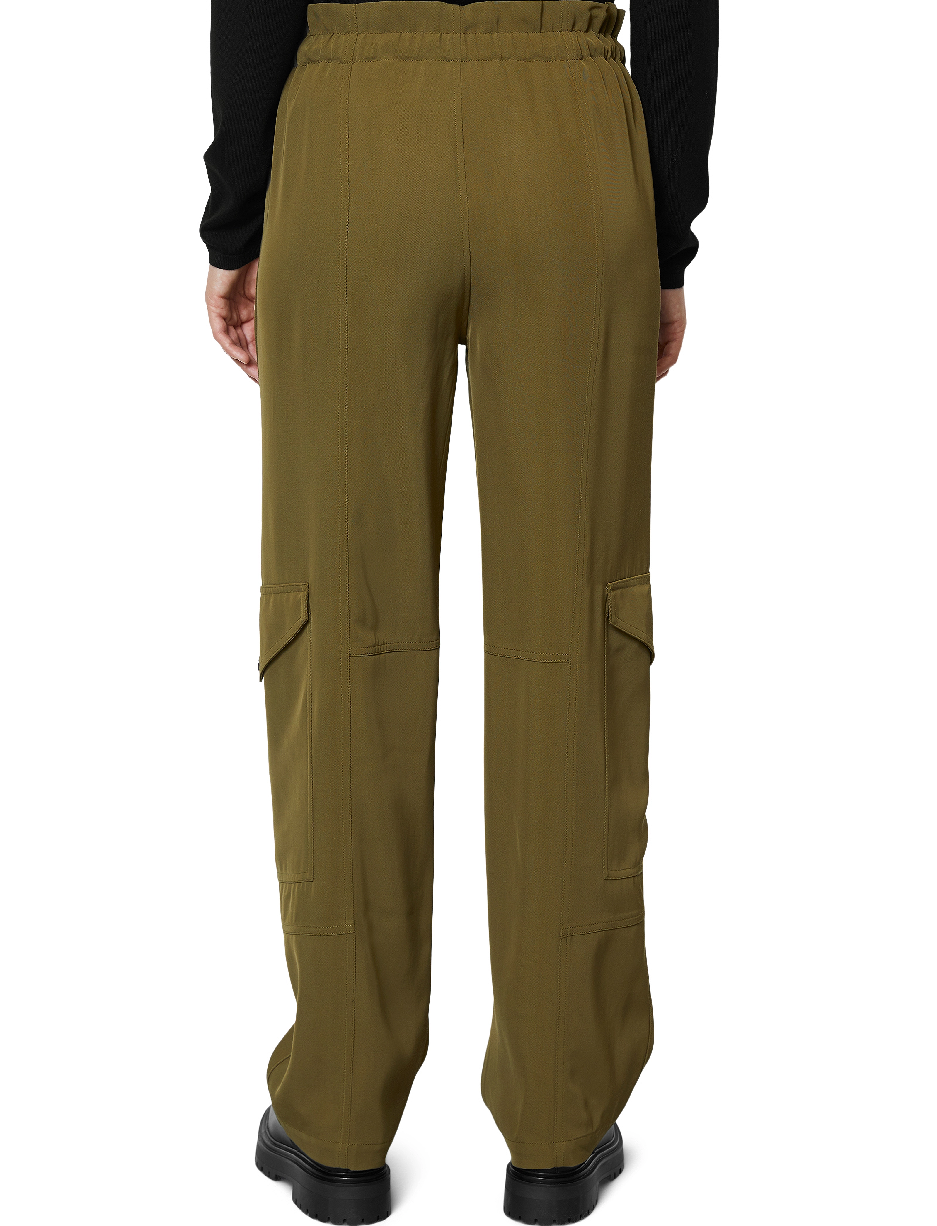 Marc O'Polo - WOVEN PANTS - forest floor - 2