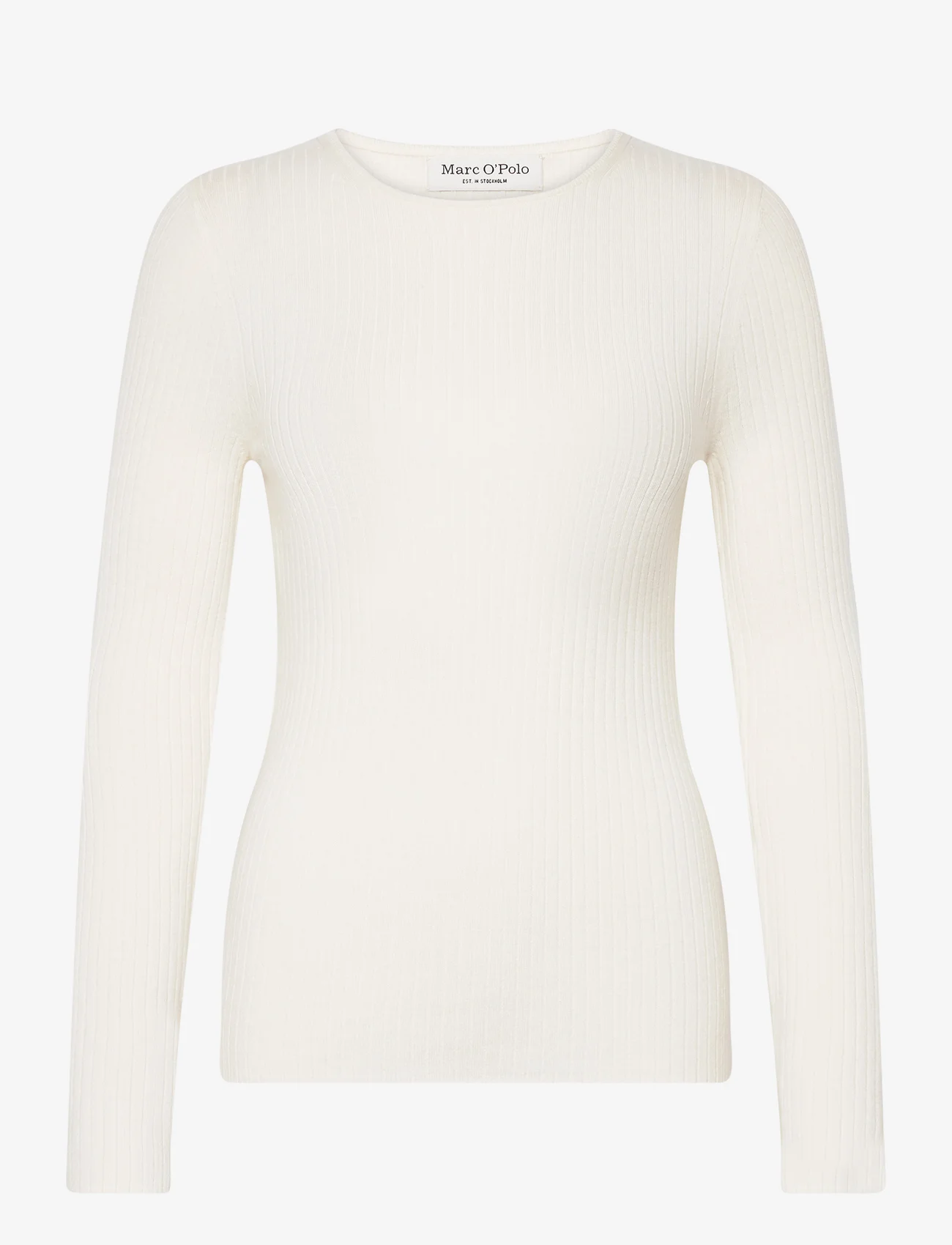 Marc O'Polo - PULLOVER LONG SLEEVE - jumpers - creamy white - 0