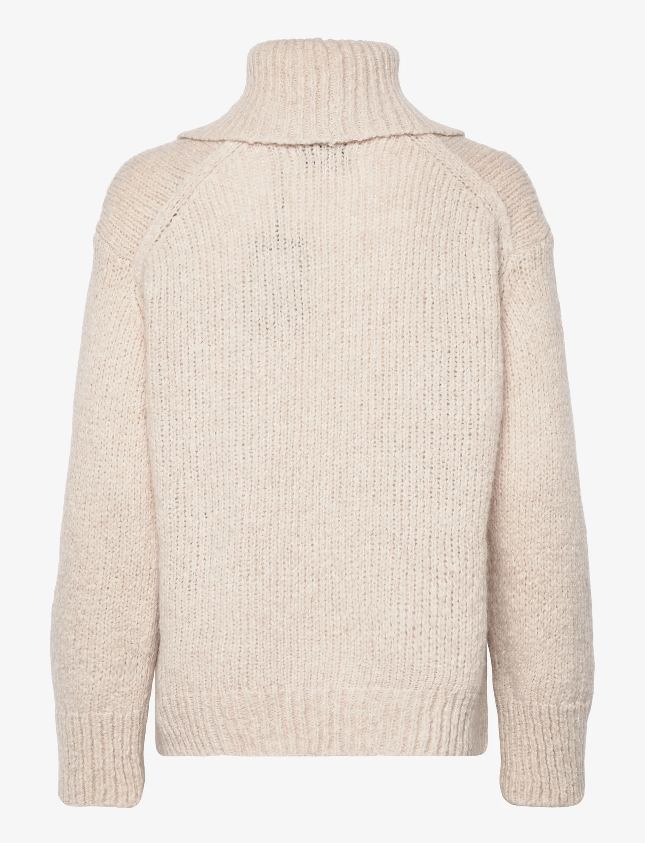 Marc O'Polo - PULLOVER LONG SLEEVE - džemperi ar augstu apkakli - creamy white - 1
