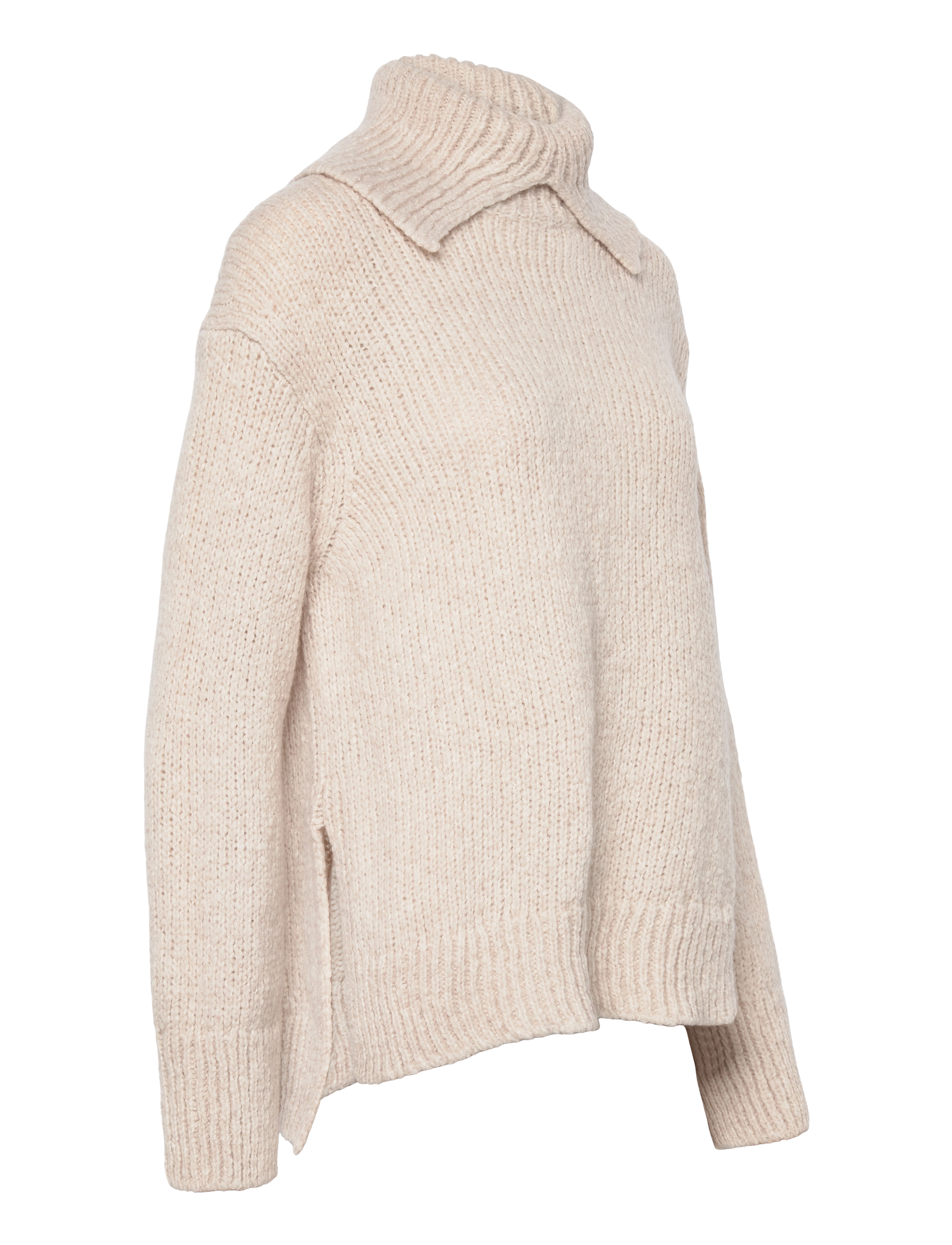 Marc O'Polo - PULLOVER LONG SLEEVE - turtleneck - creamy white - 4