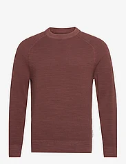 Marc O'Polo - PULLOVERS LONG SLEEVE - knitted round necks - crimson brown - 0