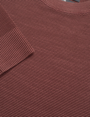 Marc O'Polo - PULLOVERS LONG SLEEVE - knitted round necks - crimson brown - 2