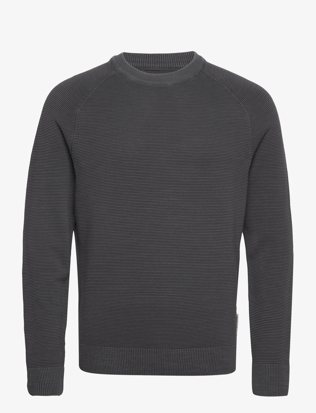 Marc O'Polo - PULLOVERS LONG SLEEVE - knitted round necks - gray pin - 0