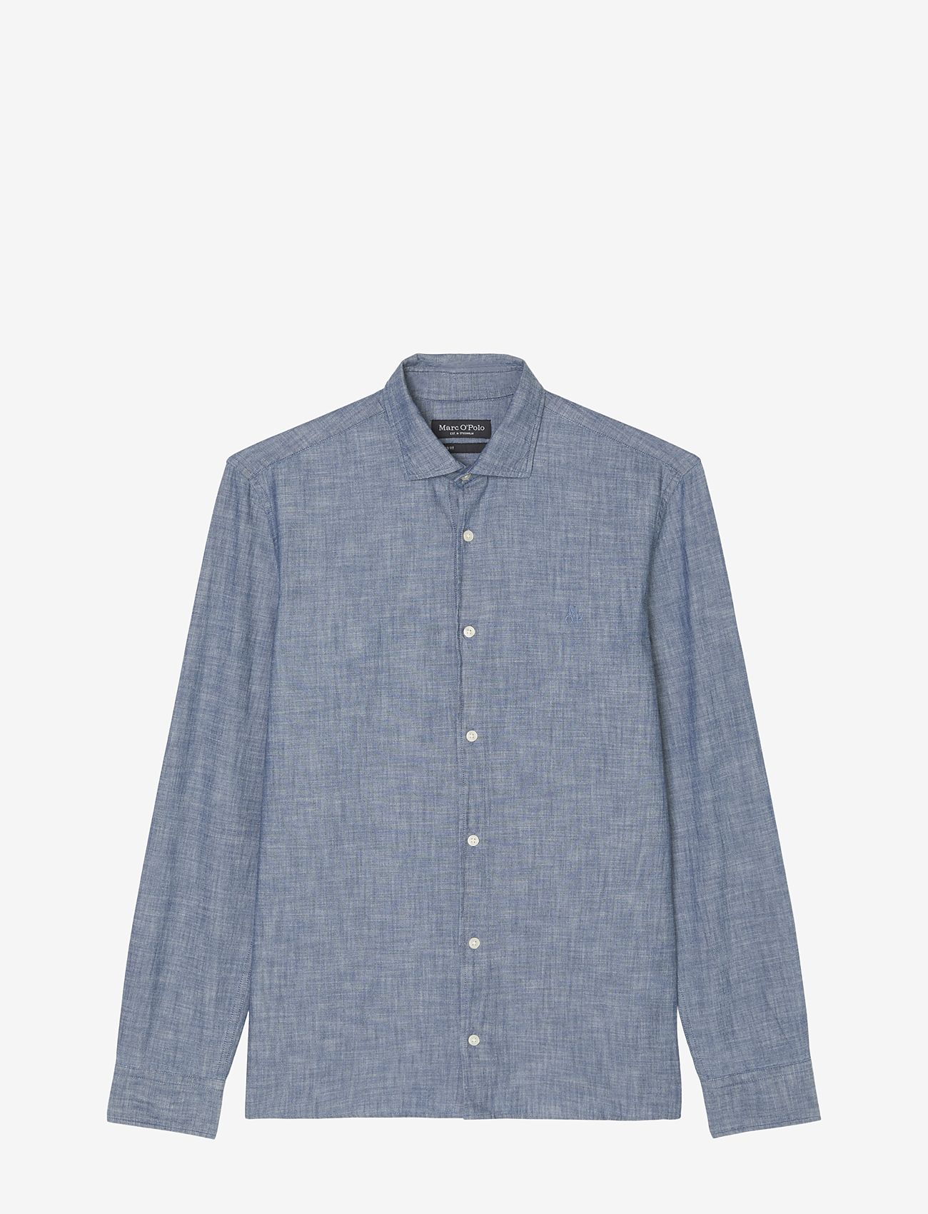 Marc O'Polo - SHIRTS/BLOUSES LONG SLEEVE - basic skjorter - multi/ light indigo - 0