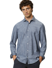 Marc O'Polo - SHIRTS/BLOUSES LONG SLEEVE - basic skjorter - multi/ light indigo - 1