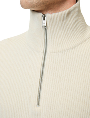 Marc O'Polo - PULLOVER LONG SLEEVE - half zip jumpers - white cotton - 3