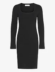 Marc O'Polo - HEAVY KNIT DRESSES - knitted dresses - black - 1
