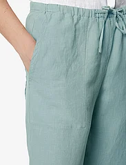 Marc O'Polo - WOVEN PANTS - linased püksid - soft teal - 3