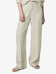 Marc O'Polo - WOVEN PANTS - linen trousers - raw linen - 1