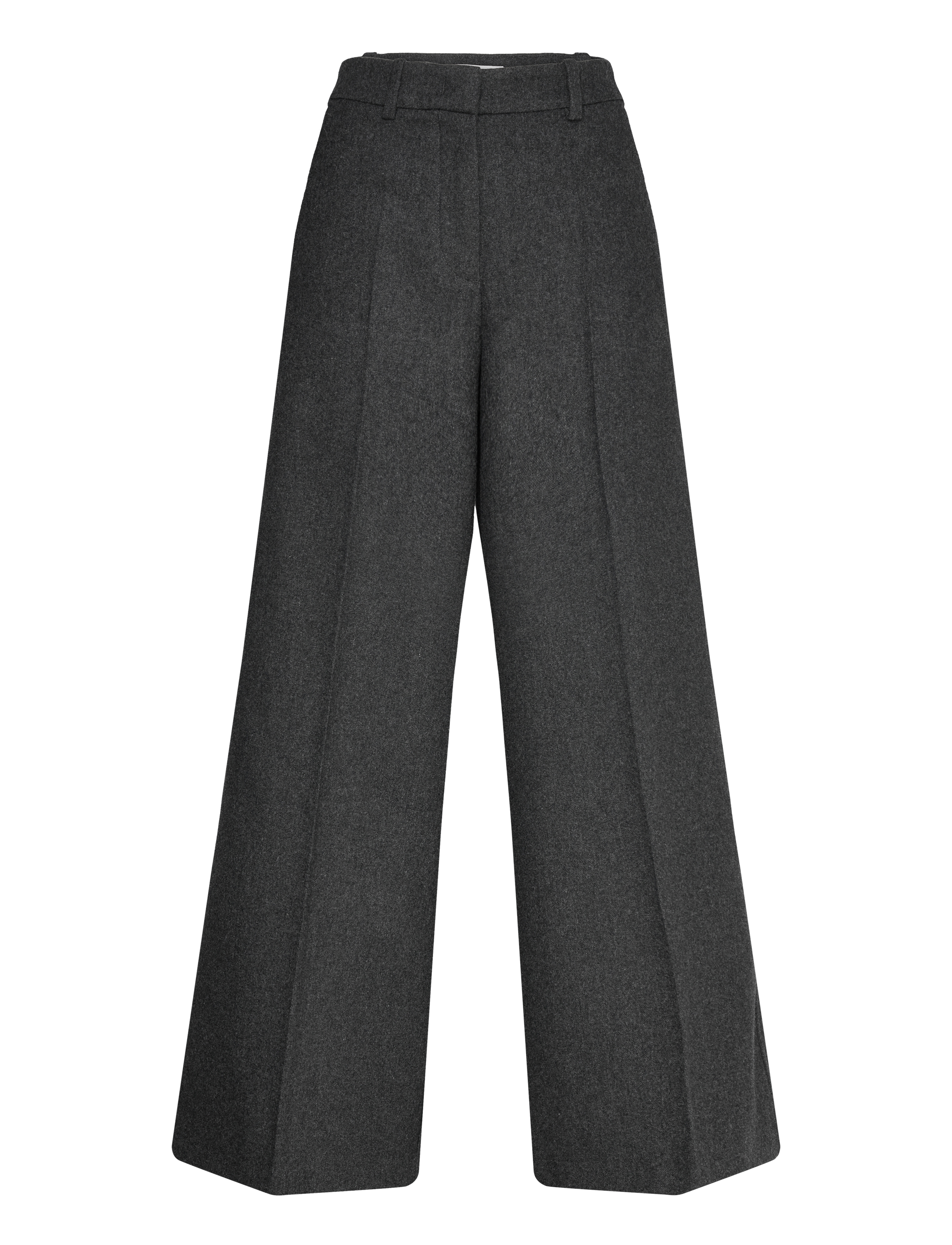 Marc O'Polo - WOVEN PANTS - deep grey melange - 1